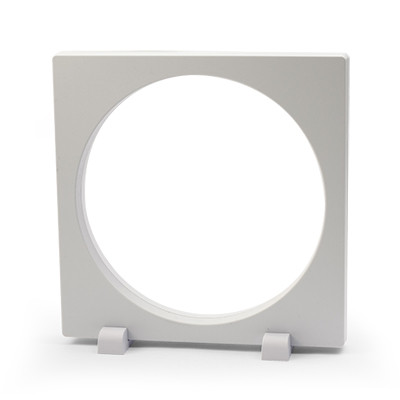 FRAM3D BPress 16x16cm Round 3D Object Frame White