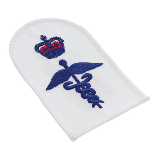 Medical Petty Officer Badge White Order the Quality Medical Petty Officer Badge White now from the military specialists. Perfectly sized, this badge has embroidered details ready for wear. Order now. Specifications: Material: Embroide Medical Petty Officer Badge White Order the Quality Medical Petty Officer Badge White now from the military specialists. Perfectly sized, this badge has embroidered details ready for wear. Order now. Specifications: Material: Embroide