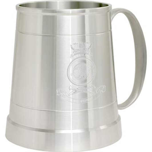 HMAS Harman Pewter Tankard HMAS Harman crest Engraved on a traditional pewter tankard from Military Shop. Order online now. This stylish tankard is a brilliant addition to your trophy shelf or pool room.