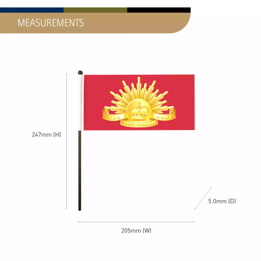 Army Rising Sun Waver Flag