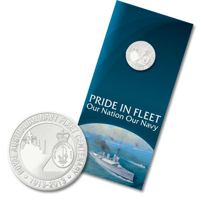 Centenary of First Fleet Lapel Pin on Card