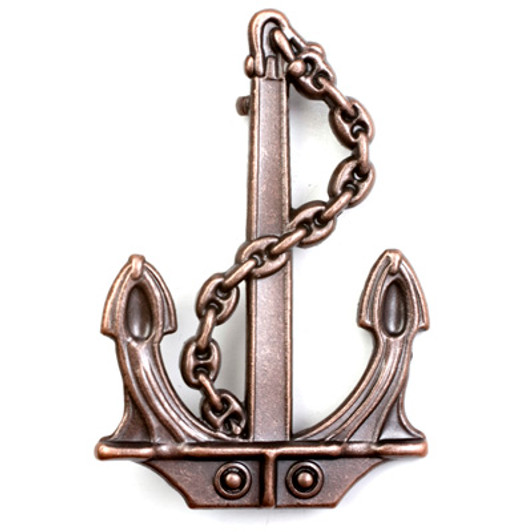 RANBT Hat Badge This is an accurate replica of the hat badge worn by the Royal Australian Navy Bridging Train during World War 1. The badge is 35mm wide and 52mm high and presented on a information card. The most hig