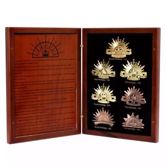 History of the Rising Sun Hat Badge Collection