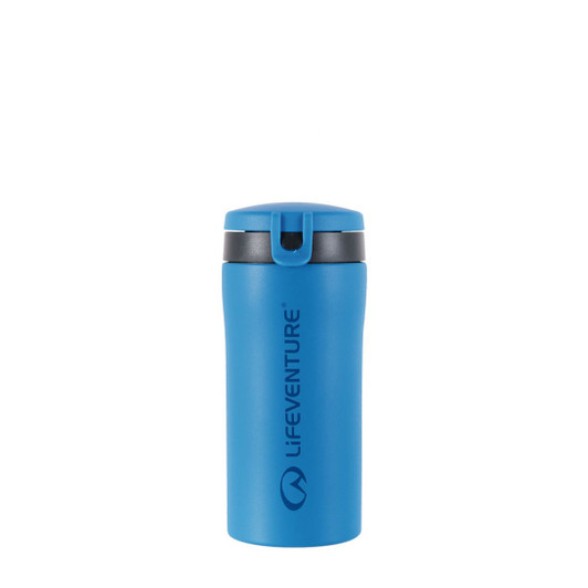 Lifeventure Flip Top Thermal Mug - Blue