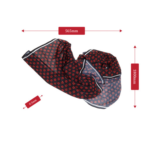 Poppy Recollections Scarf