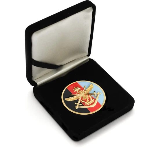 ADF Medallion In Case