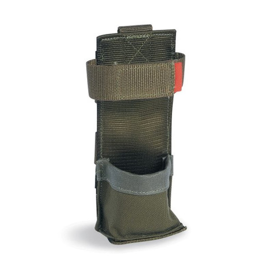 Tasmanian Tiger Tourniquet pouch Olive Closed pouch with a quick-release system to hold a CAT tourniquet or similar. Features: Quick access in action with hook-and-loop fastener Tourniquet inside secured with elastic loop MOLLE System Requ Tasmanian Tiger Tourniquet pouch Olive Closed pouch with a quick-release system to hold a CAT tourniquet or similar. Features: Quick access in action with hook-and-loop fastener Tourniquet inside secured with elastic loop MOLLE System Requ