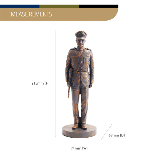 ADFA Male Midshipman Miniature Figurine
