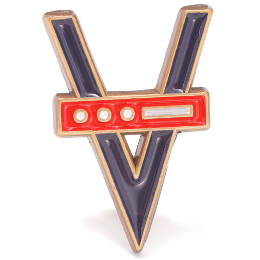 Pacific Victory Morse code badge. The Morse Code Victory badge is a recreation of the 1945 victory commemoration badge. The  dot dot dot dash on the badge is the Morse code representation on V.  Between 1939 and 1945 almost one millio