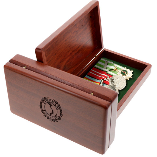 Jarrah Medal Case w/ Vietnam Crest