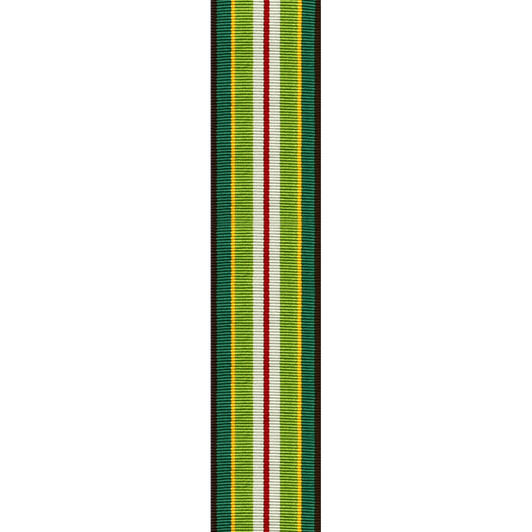 Australian Active Service Medal 75+ Full Size (Ribbon Only) Per CM Australian Active Service Medal 75+ Full Size (ribbon only) per cmThe quality of our ribbon is guaranteed, sourced from the world's best and manufactured in the UK. Buy now with confidence as our prod