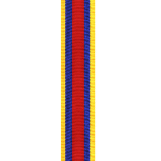 Miniature Pingat Jasa Medal (Ribbon Only) Per CM Pingat Jasa Medal Miniature (ribbon only) per cmThe quality of our ribbon is guaranteed, sourced from the world's best and manufactured in the UK. Buy now with confidence as our products and service a