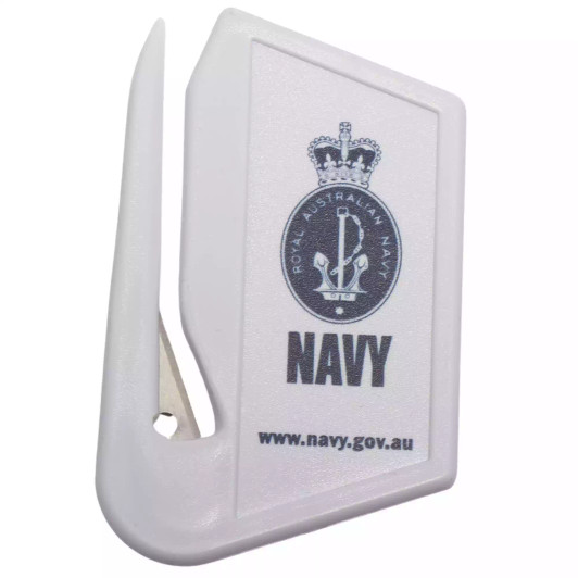 Navy Presto Letter Slitter