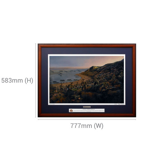 The Landing Framed LTD Print