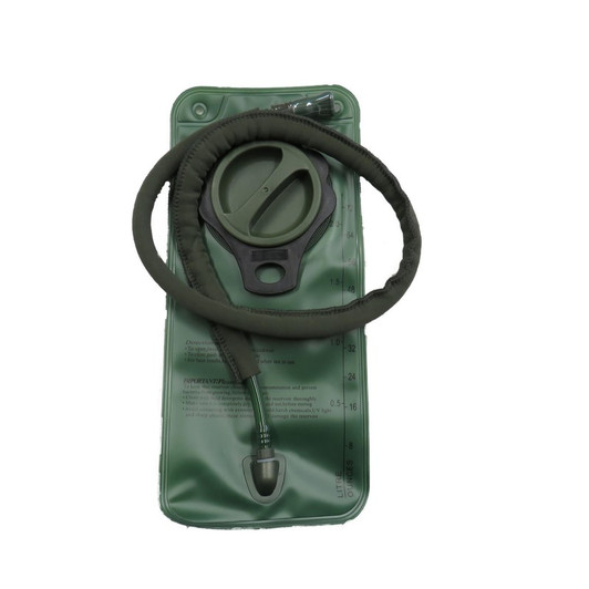 Eva Water Bladder 2Litre 2 Litre EVA bladder Wide mouth fittingScrew in hose attachmentNeoprene hose coverBite valve with valve capGood entry level hydro bladder