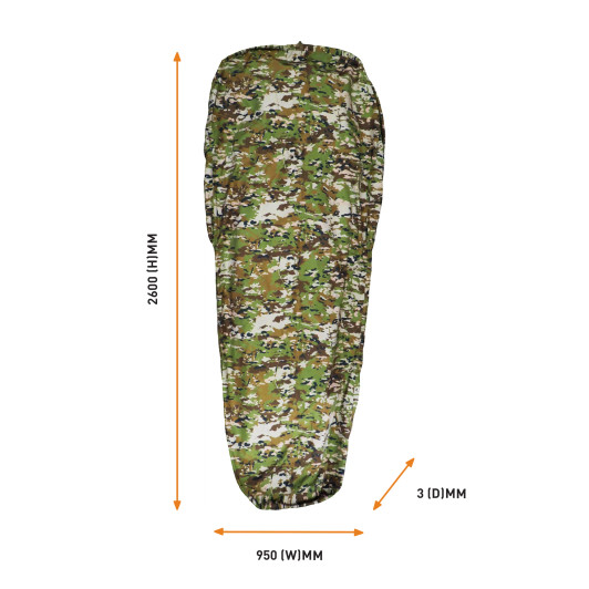 Waterproof Breathable Bivvy Bags- Multicam -Large