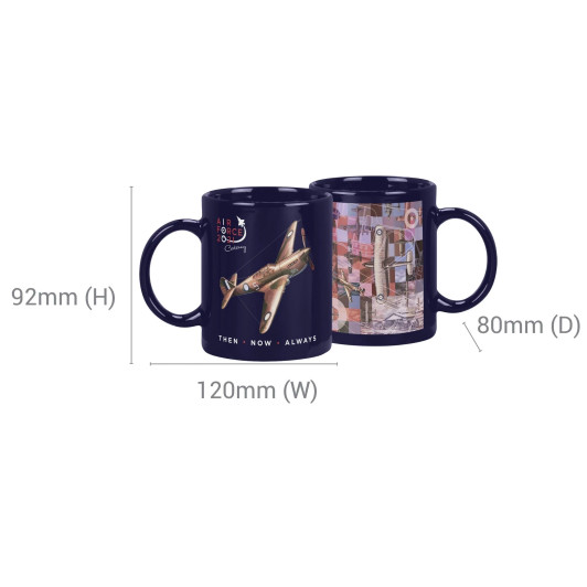 Then. Now. Always. AF100 Set of 4  Ltd Edition Coffee Mugs