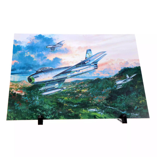 CAC Sabre Limited Edition Aluminium Artwork by Drew Harrison