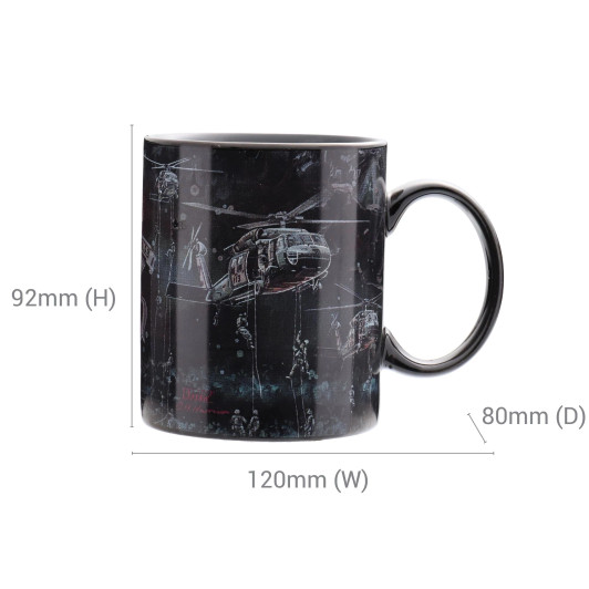 Black Hawk Sunset Limited Edition Coffee Mug Set