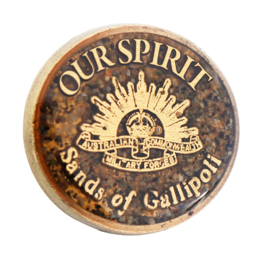 Our Spirit Limited Edition Sands of Gallipoli Lapel Pin