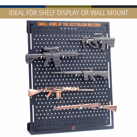 Miniature Australian Weapons Display Stand