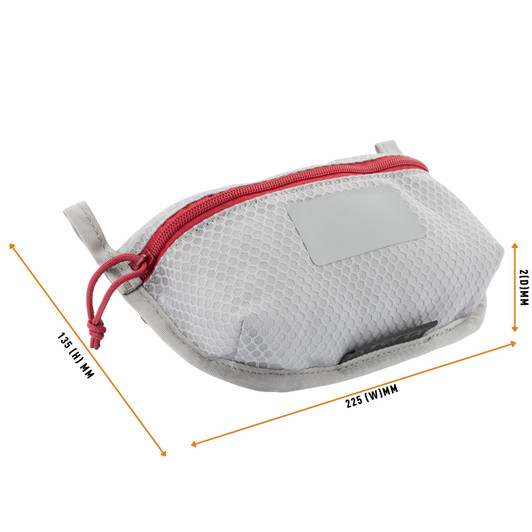 Vertx-2 Pack Overflow Small Mesh Pouch CCW- Ash Grey