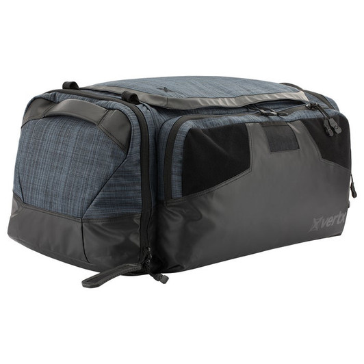 Vertx-Contingency Duffel 85L - Navy/Galaxy Black Features:End pocket with Rapid Access Pull for quick access to padded weapon sleeve and loop faced panel for Tactigami™ and other hook ad loop-compatible accessoriesWeapon sleeve is padded on all si Vertx-Contingency Duffel 85L - Navy/Galaxy Black Features:End pocket with Rapid Access Pull for quick access to padded weapon sleeve and loop faced panel for Tactigami™ and other hook ad loop-compatible accessoriesWeapon sleeve is padded on all si