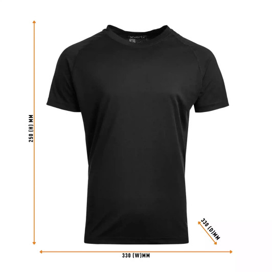 Vertx-Full Guard Performance Short Sleeve Shirt - Black