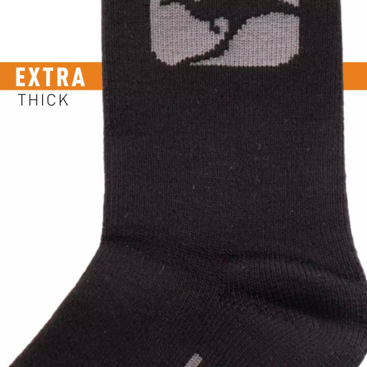 Contact Gear Australia - Extra Thick Bamboo Socks BK