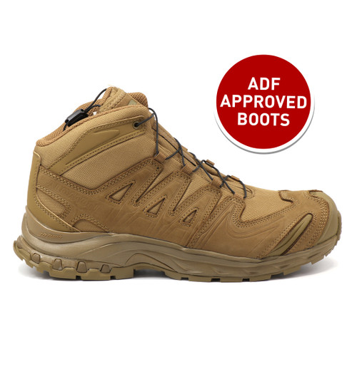 Salomon XA Forces Mid Military Boots - Coyote Army (ADF) Endorsed
