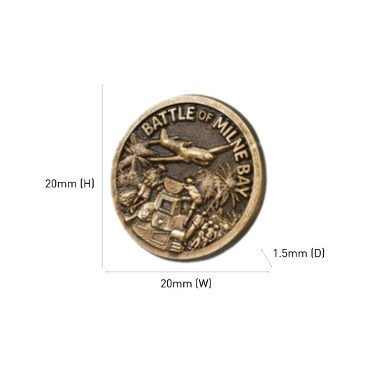 Battle of Milne Bay Badge
