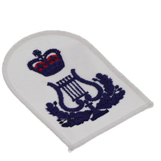 Musician Petty Officer Badge White Order the Quality Musician Petty Officer Badge White now from the military specialists. Perfectly sized, this badge has embroidered details ready for wear. Order now. Specifications: Material: Embroid Musician Petty Officer Badge White Order the Quality Musician Petty Officer Badge White now from the military specialists. Perfectly sized, this badge has embroidered details ready for wear. Order now. Specifications: Material: Embroid