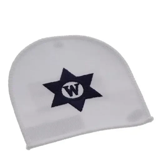 Writer Badge White Order the Quality Writer Badge White now from the military specialists. Perfectly sized, this badge has embroidered details ready for wear. Order now. Specifications: Material: Embroidered details Col