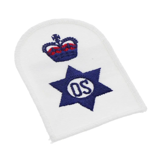 Steward Petty Officer Badge White