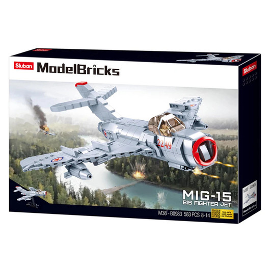 Mb Mig-15 Fighter 583 Pcs