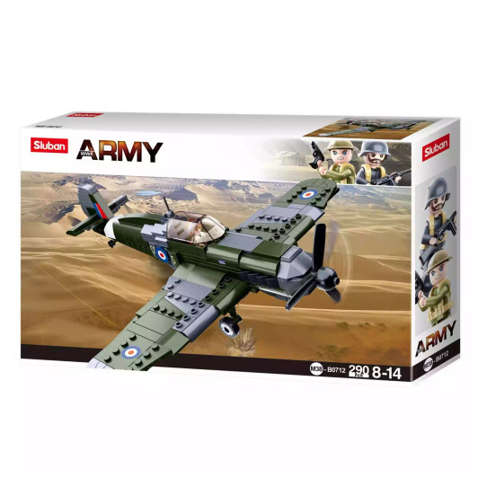 WW2 Spitfire Fighter 290 Pcs WW2 Spitfire Fighter 290 Pcs