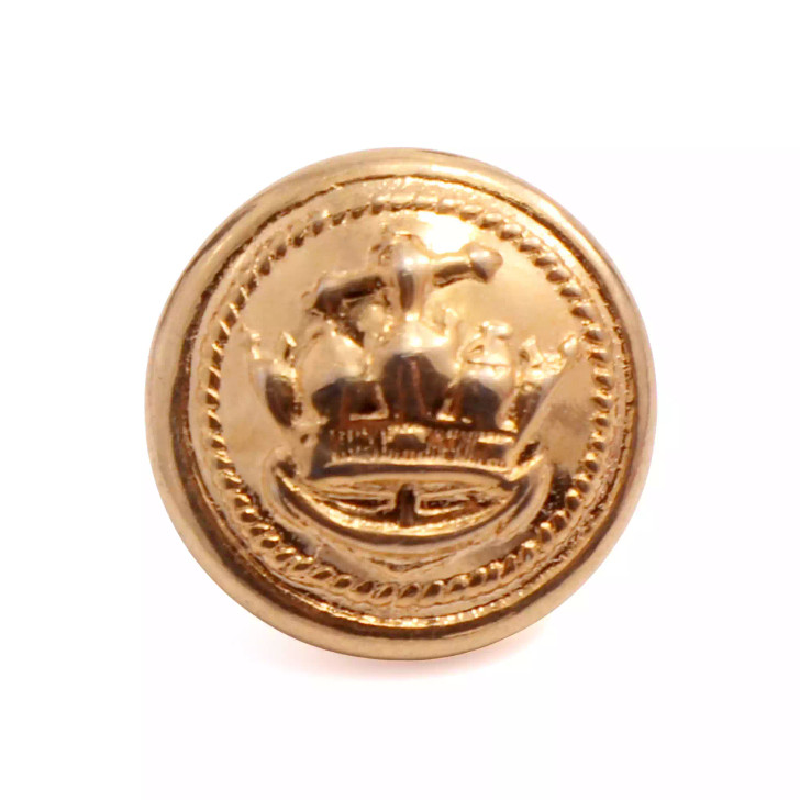 Merchant Navy Gold Button Small Merchant Navy Gold Button Small
