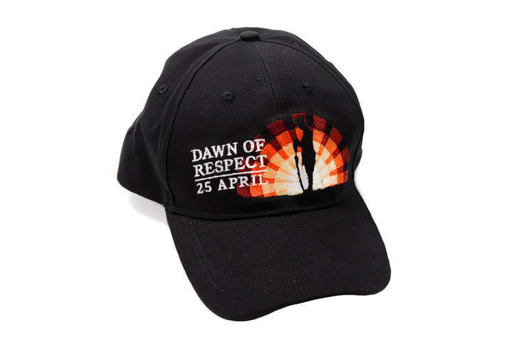 Dawn of Respect Cap Dawn of Respect Cap A special Dawn of Respect Cap featuring beautiful artwork honouring the service of Australians from all walks of life. This high-quality one-size-fits-most cap features an embroidered image of a digge