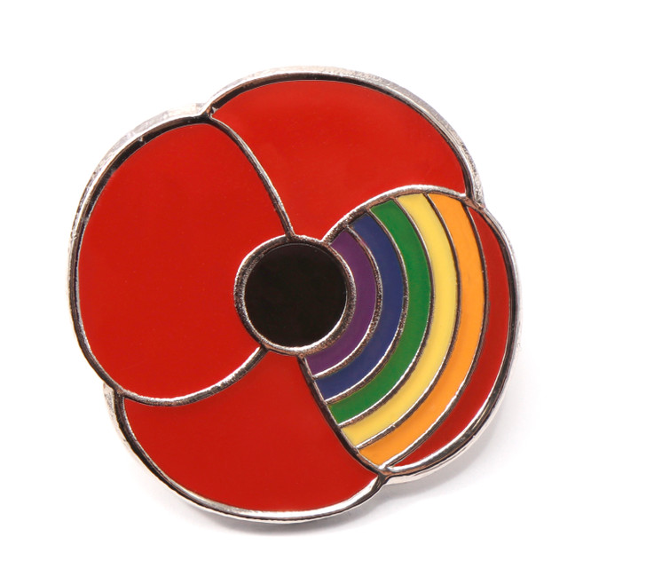 Inclusion and Respect Poppy Lapel Pin Serving with pride. Celebrate the incredible diversity of those who serve across all areas of the defence force with this beautiful lapel pin. This vibrant lapel pin features a beautiful red poppy wit