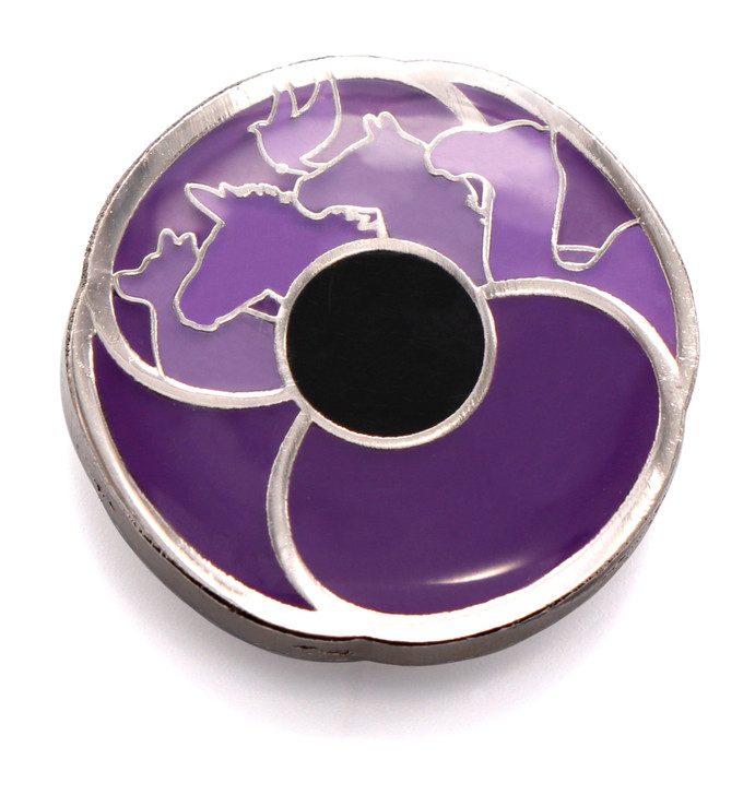 Our Brave Companions MagnaBadge™ Honour our brave companions in conflict with this sensational Limited Edition MagnaBadge™. A beautiful addition to any collection or lapel, this wonderful Our Brave Companions MagnaBadge™ brings t