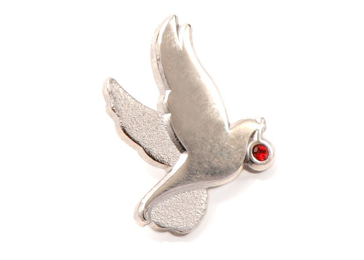 Peace Arriving Limited Edition Lapel Pin This stunning limited edition lapel pin is a beautiful addition to any collection, reminding us everyday of the importance of peace and the service and sacrifice of those who have served to protect it