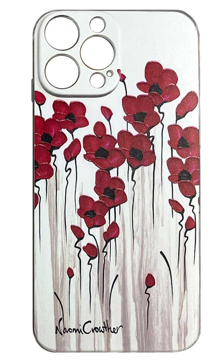 Poppy Mpressions Fields of Poppies Liquid Silicone Phone Case iPhone 13 Pro Max Poppy Mpressions Fields of Poppies Liquid Silicone Phone Case iPhone 13 Pro Max Protect your phone and show your support every day with these stunning Poppy Mpressions Phone Cases.  Featuring the detailed and vibrant artwork from Australian artist Naomi Crowther, these liquid sil
