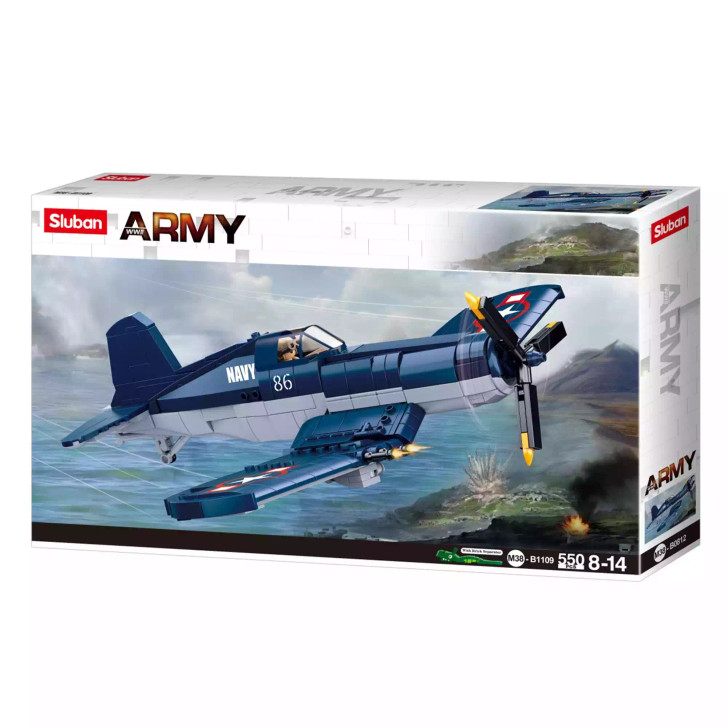 Ww2 F4u Fighter 550 Pcs Ww2 F4u Fighter 550 Pcs