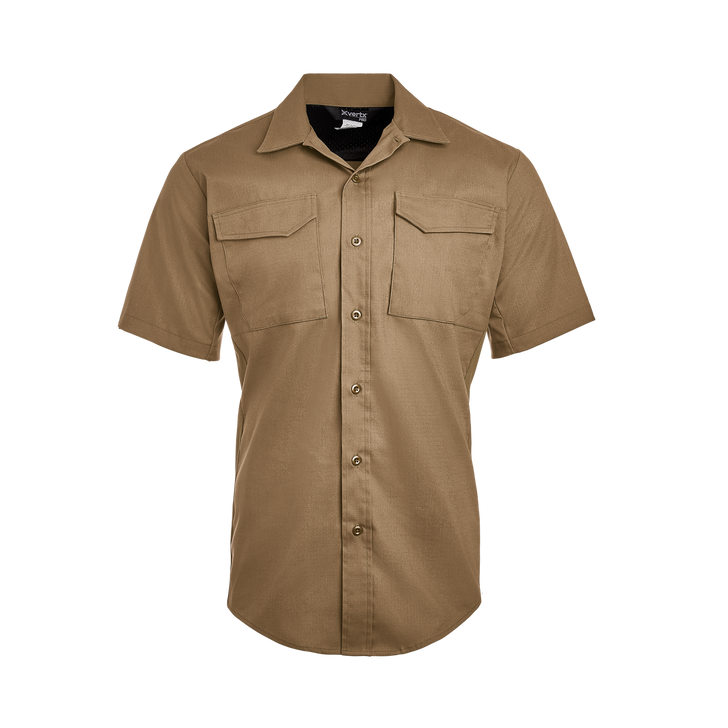 Vertx Phantom Flex Short Sleeve Shirt-Desert Tan Vertx Phanton Flex Short Sleeve Shirt-Desert Tan