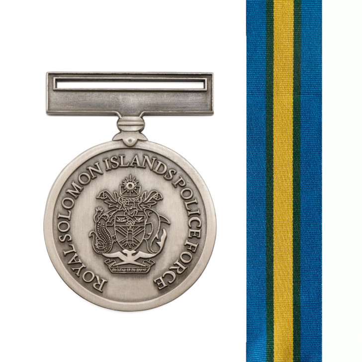 Royal Solomon Is Police Force International Law Enforcement Cooperation Medal Royal Solomon Is Police Force International Law Enforcement Cooperation Medal