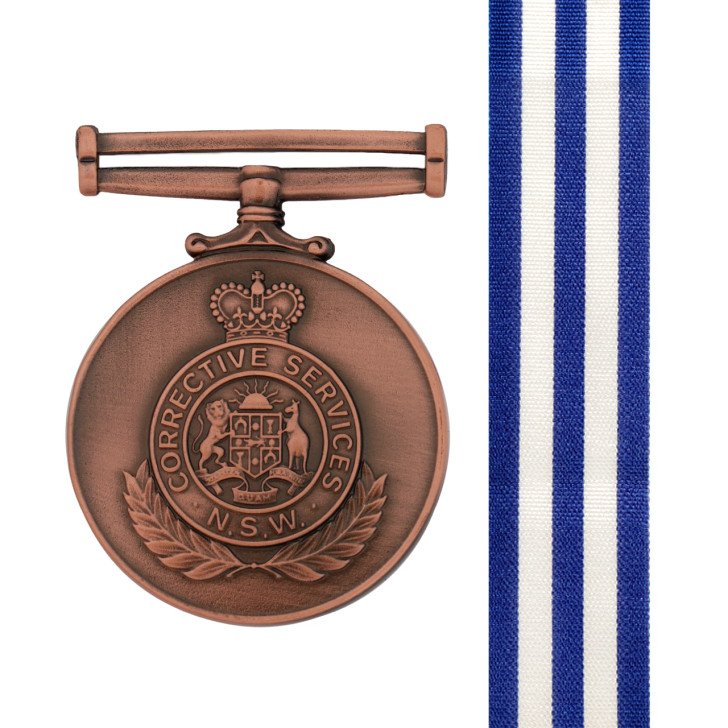 NSW Corrective Service Long Service Medal NSW Corrective Service Long Service Medal