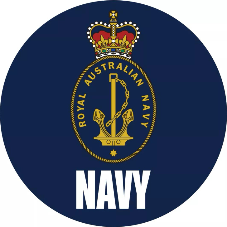 Navy Fridge Magnet