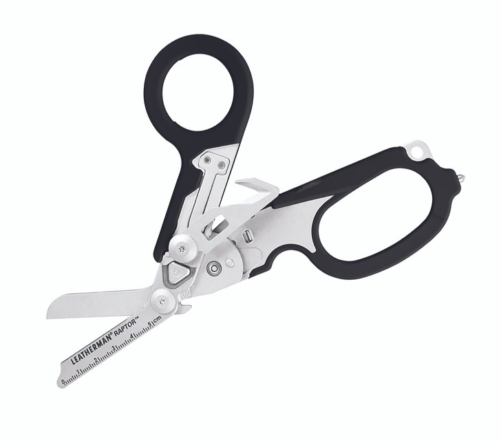 Leatherman Raptor Rescue (Black handles) with Utility Holster