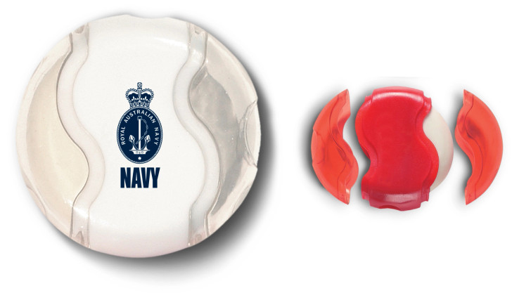 Navy Sharpener & Eraser
