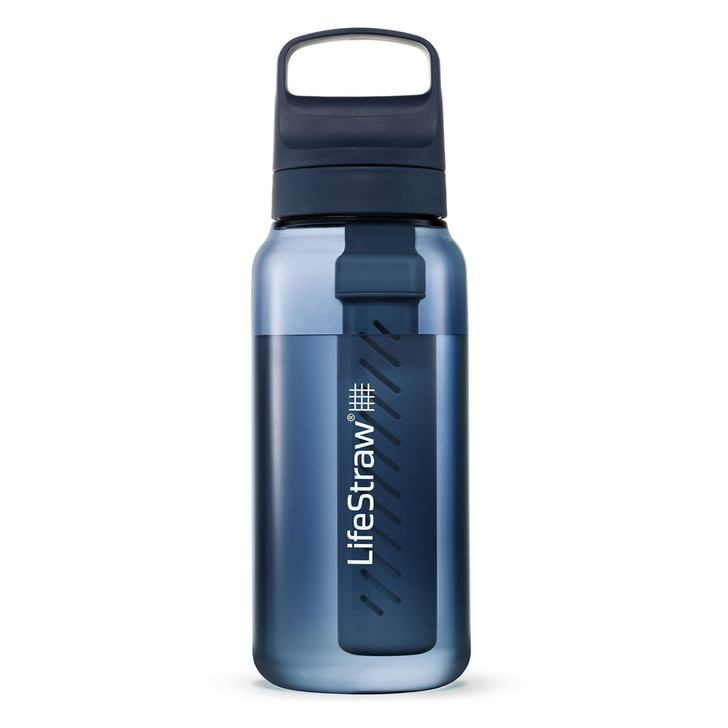 LifeStraw Go 2.0 Water Filter Bottle 22oz- Aegan Sea Image 0